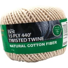 (6)-Do it Best 15-Ply x 440 Ft. 100% Natural Twisted Cotton  String Twine