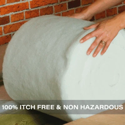 Itch Free Eco Loft Thermal Construction Insulation Roll L8m x W370mm x T110mm
