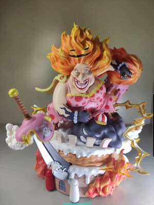AOKI Studio One Piece King Charlotte Linlin GK Resin Painted Figurine Statue
