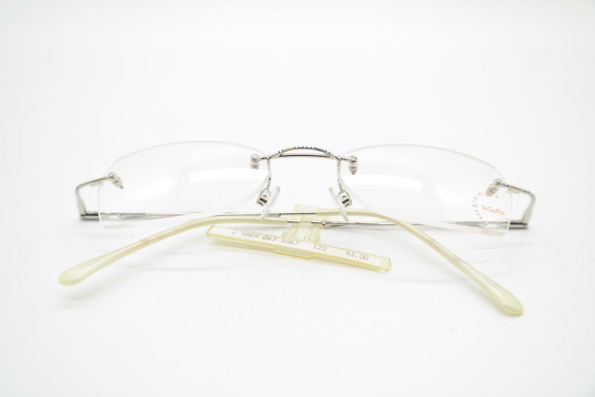 Lunettes Vintage NIGURA N 1067 Argent Multicolore - Sans Monture (lentilles Seules) - NOS