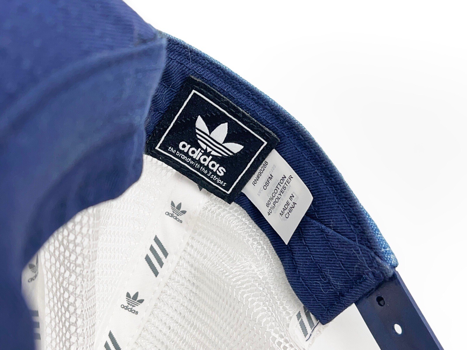 Adidas Patch Blue Snap Back Hat - image 12