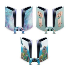 OFFICIAL BARRUF ART MIX VINYL SKIN DECAL FOR SONY PS5 DIGITAL EDITION BUNDLE