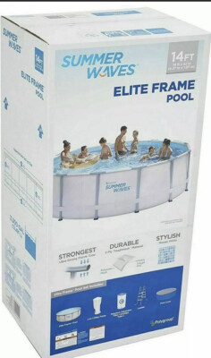 Summer Waves Elite P4001442D 14ftx42in Frame Pool 192072027228| eBay