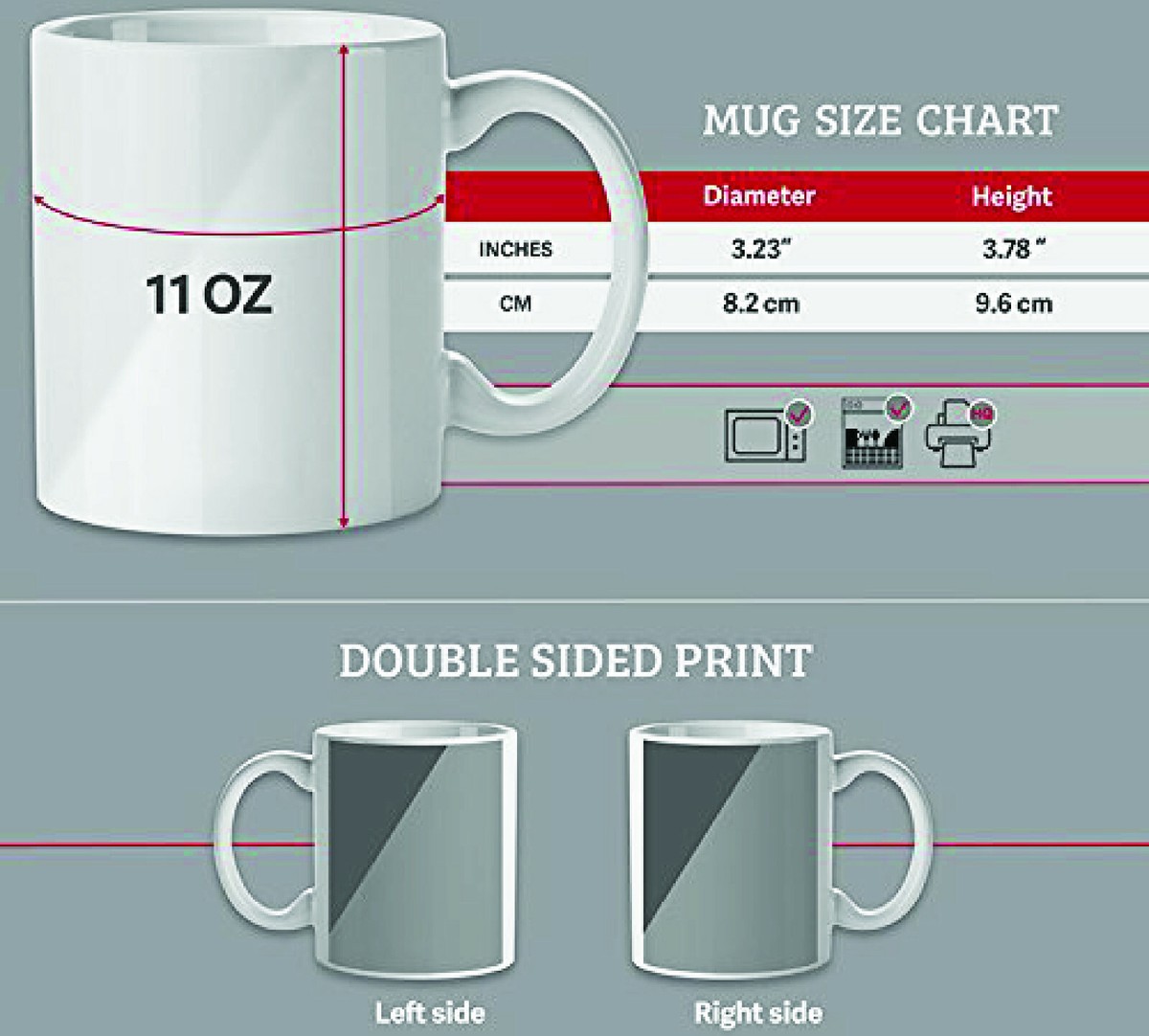 Standard Coffee Mug Size In Inches 
