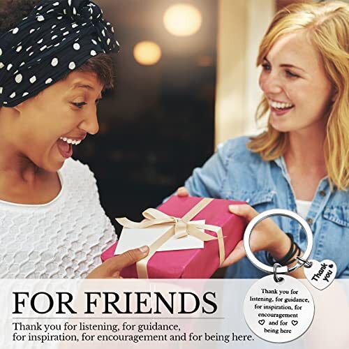 30 Pieces Employee Appreciation Gifts Bulk Thank You Keychains for