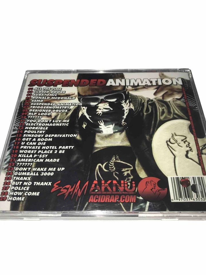 Приостановленный анимационный компакт-диск PA Esham Horrocore Natas Mastamind Detroit - Изображение 4 из 4