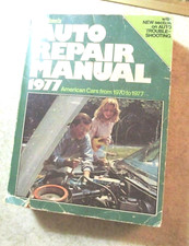 Vintage Chilton's Auto Repair Manual 1977 American Cars 1970-1977