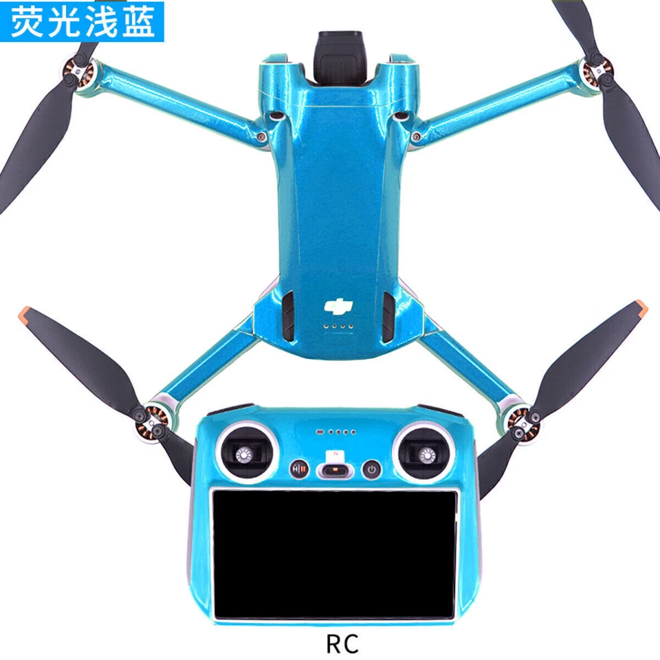 PVC Waterproof Protective Skins Stickers For DJI Mini 3 Pro Drone RC&Controller - Image 3 of 4