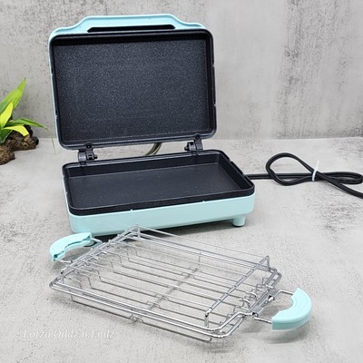 S mores Maker by Bella Indoor Fun with Nonstick Magic - Teal - TSK-2183