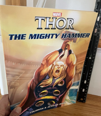 Marvel Thor The Mighty Hammer Coloring & Activity Book 2013 Unused