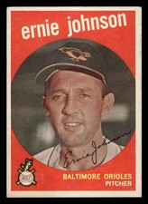1959 Topps #279a Ernie Johnson - VGEX-EX *TedsCardShack*