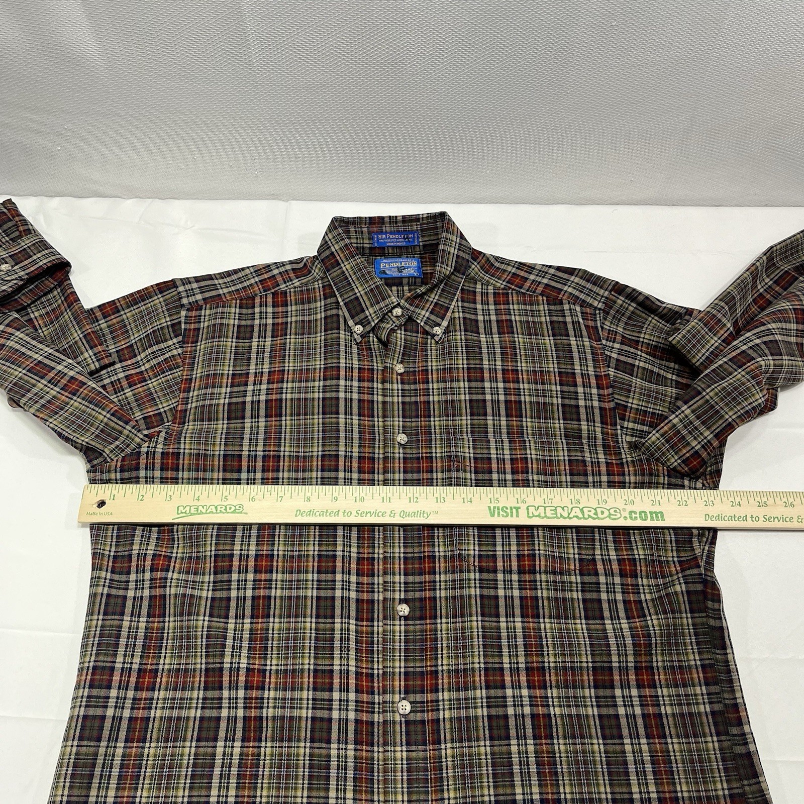Pendleton Sir Pendleton Vintage Wool Multicolor P… - image 5