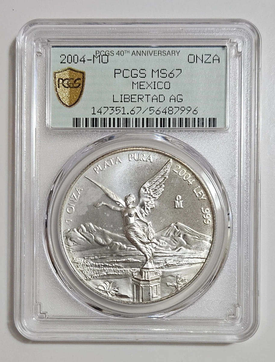 Mexican Libertad MS 67 Silver Bullion Coins for sale | eBay