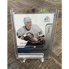 2001/02 UD SP Game Used New Grooves Raffi Torres #86 Islanders Rookie 34/499