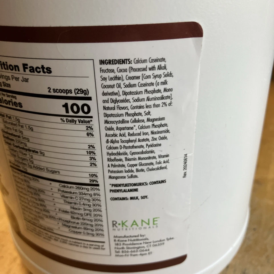 Chocolate Pudding Shake - High Protein/Low Cal 1 Pound Sealed - Image 3 of 4