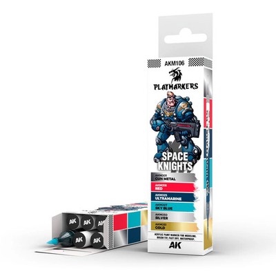 AK Interactive Playmarkers Set - Space Knights (AKM106)
