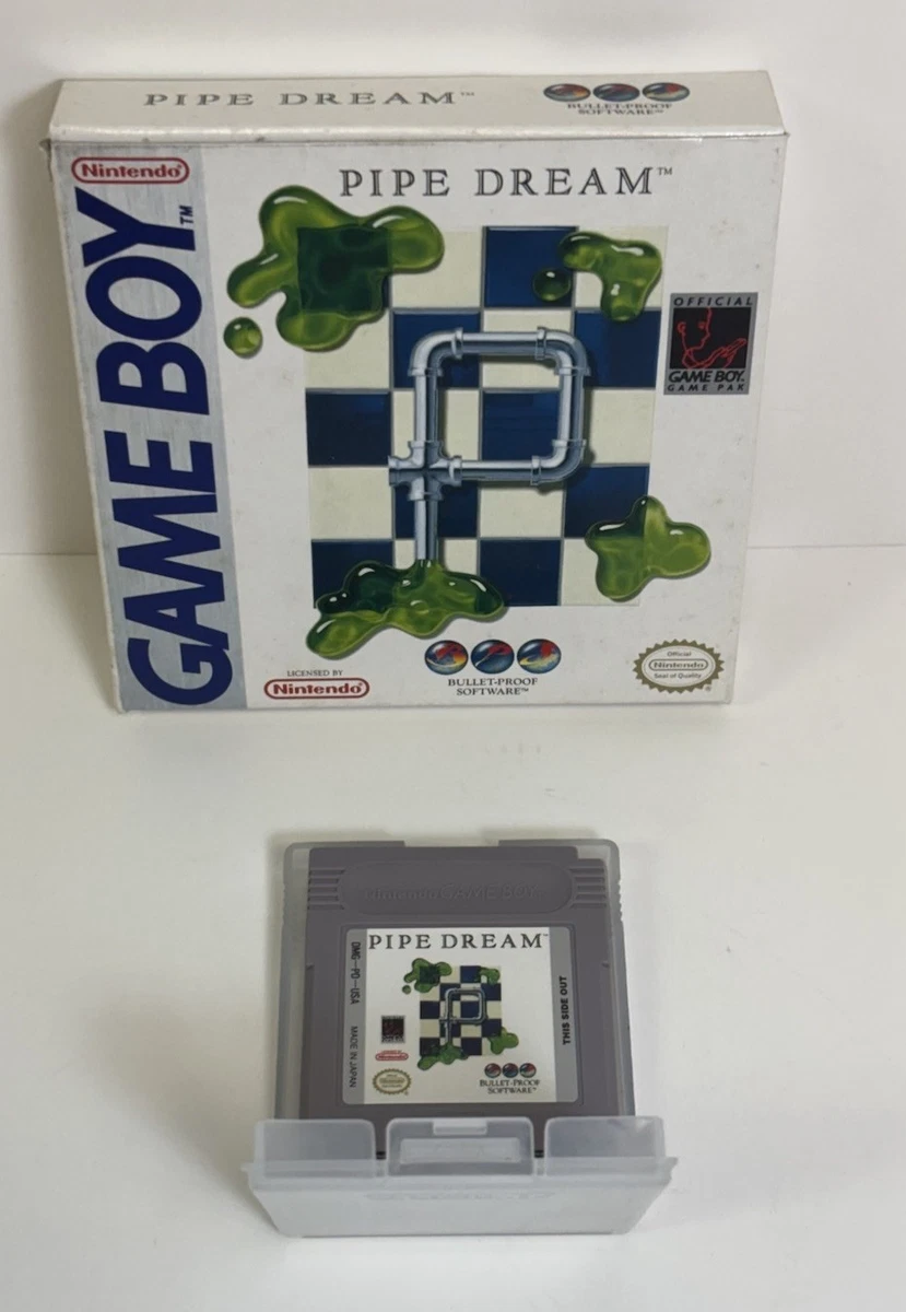 Pipe Dream Sur Super Famicom - Jeu Complet Boîte, Manuel, Très Bon état, 1989