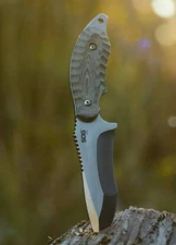 SOG Kiku Matsuda Knife Premium SUPER STEEL Japanese VG10 Micarta Grip AUTHENTIC