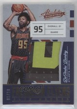 2016 Panini Absolute Freshman Flyer Jumbo Jerseys Prime 1/10 DeAndre' Bembry 0c3