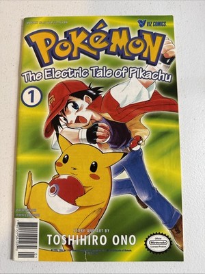 Pokemon The Electric Tale Of Pikachu #1 - 1st App Viz Comics - 5th Print RARE