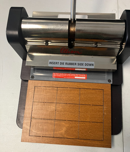 Ellison XL Letter  Machine Die Cut  - Model 1000