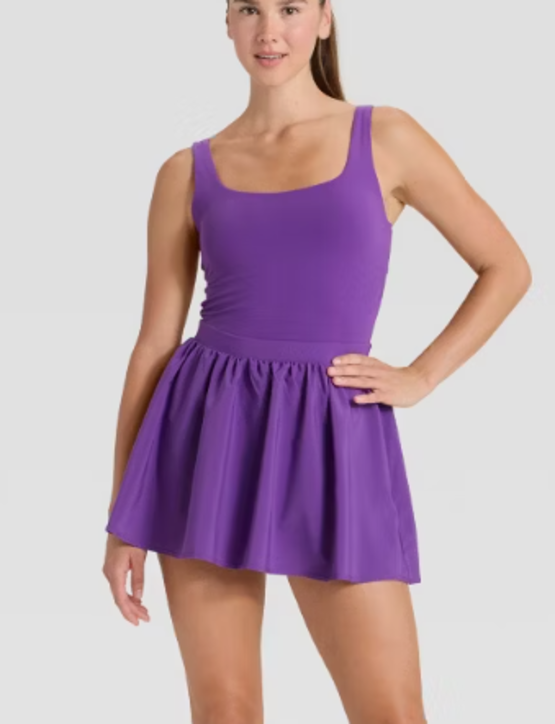 NEW Joy Lab Women's Game Day Active Dress Purple Size Medium $40 Retail