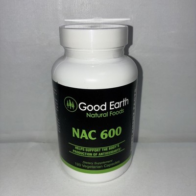 NAC 600 / 120 Caps/ Supports Production On Antioxidants/ Exp 06/2026