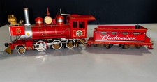 Bachmann Hawthorne Village Budwiser Holiday Express Locomotive & Tender