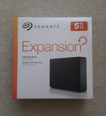 Seagate Expansion Desktop Drive 5TB USB 3.0 External Hard Drive SRD0NF2