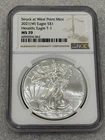 2021 (W) Silver Eagle Type 1 NGC MS 70 ~ Struck @ West Point Mint (062)