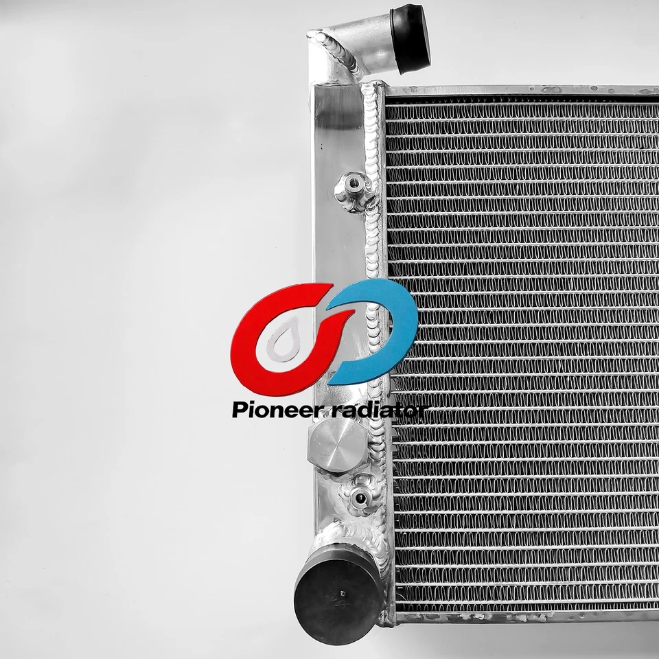 2Rows Replacement Aluminum Radiator for 1989-1995 Volkswagen Corrado Golf II G60 - Image 3 of 4