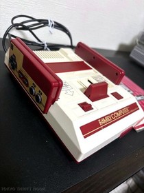 Nintendo Famicom HVC-001 Console w/ AC Adapter RF Switch Manual Japanese NTSC-J