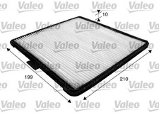 Innenraumfilter VALEO ESSENTIAL 715588 Partikelfilter für CHEVROLET SPARK MATIZ