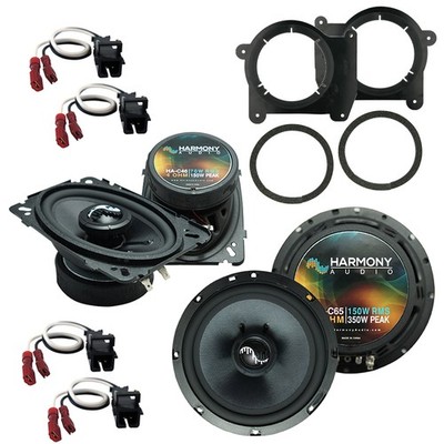 Fits Chevy S-10 Truck 2002-2004 OEM Speakers Upgrade Harmony C46 C65 Package New