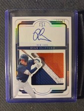 2025 Panini National Treasures RYAN CLIFFORD Patch Auto #13/25 NY METS