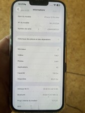 Apple iPhone 13 Pro Max 128 Go iOS chipset Apple A15 Bionic MLL93ZD/A
