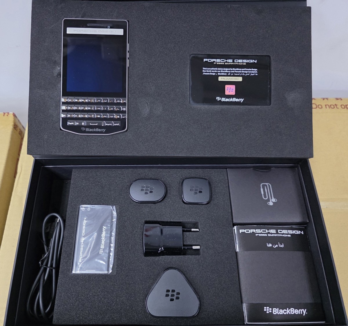 BlackBerry Porsche Design P9983 - 64 GB - Black smartphone | eBay