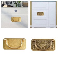 Patre-poignée de l'armoire Putain de porte de la garde-robe, laiton, robuste,