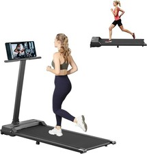 Walking Pad Treadmill Electric Foldable Underdesk Smart Running Machine +Holder