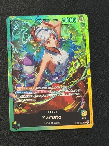 Yamato OP06-022 ST28 L One Piece TCG English Card Game Near Mint Leader