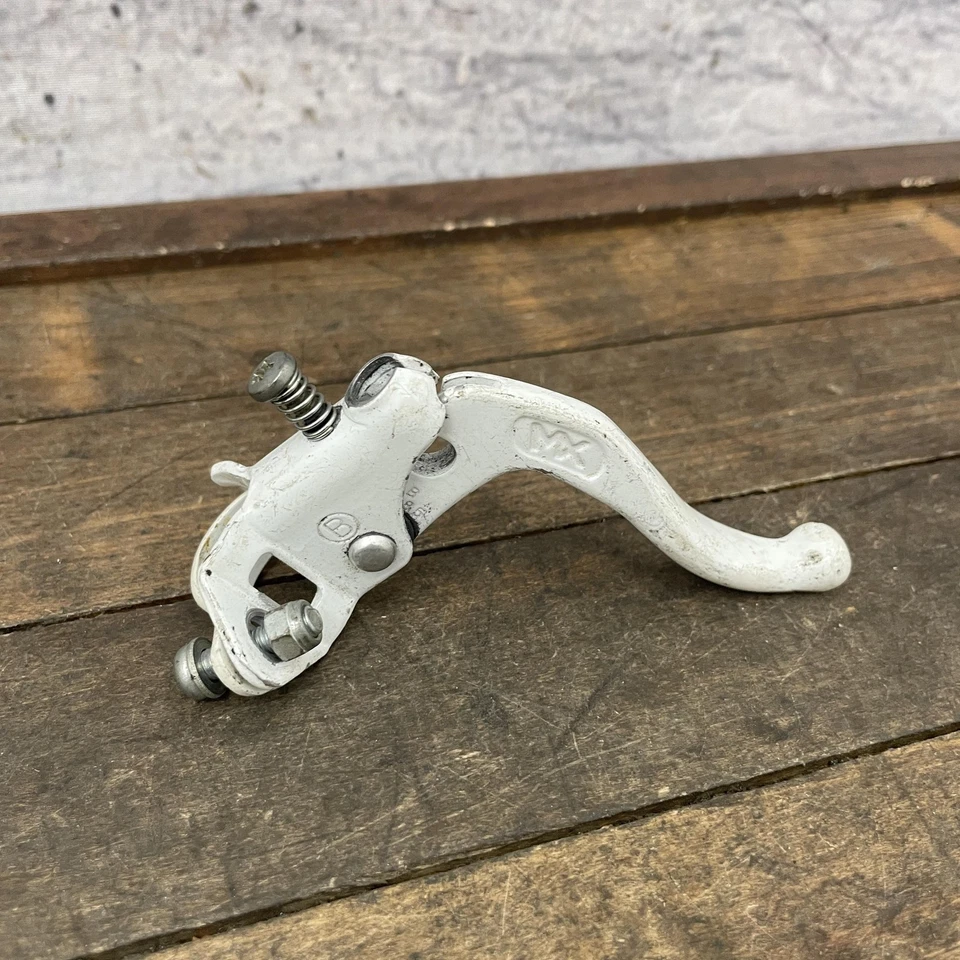 Alavanca de freio vintage anos 80 Dia-Compe Tech 4 MX BMX esquerda branca 1985 85 Japão - Imagem 4 de 4