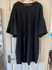 Ladies Tunic Dress Size 22 City Chic Black Dress Plus Size