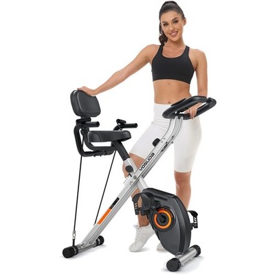 Heimtrainer Fahrrad Ergometer Hometrainer Fitnessbike Fahrrad 5 in 1 klappbar