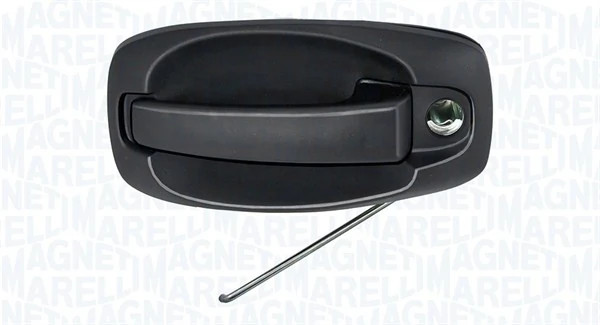 Poignée extérieure de porte Magneti Marelli 350105021900 côté conducteur en ABS noir