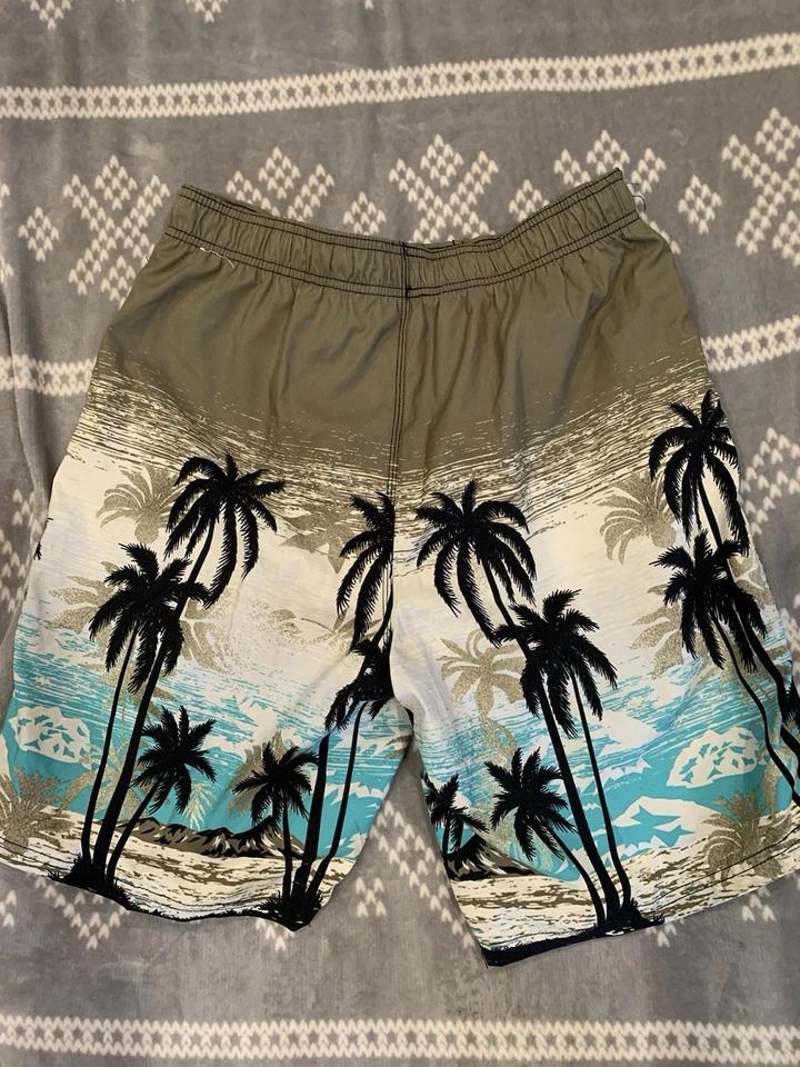 Pantalones cortos de natación Panama Jack Surf Board para hombre talla 34 Foto 4 de 4