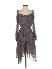 LoveShackFancy Women Gray Casual Dress S
