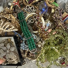 ​Lotto gioielli riparazione artigianale di fascia alta 13,9 libbre * Dior, Miriam, Weiss, Juliana 