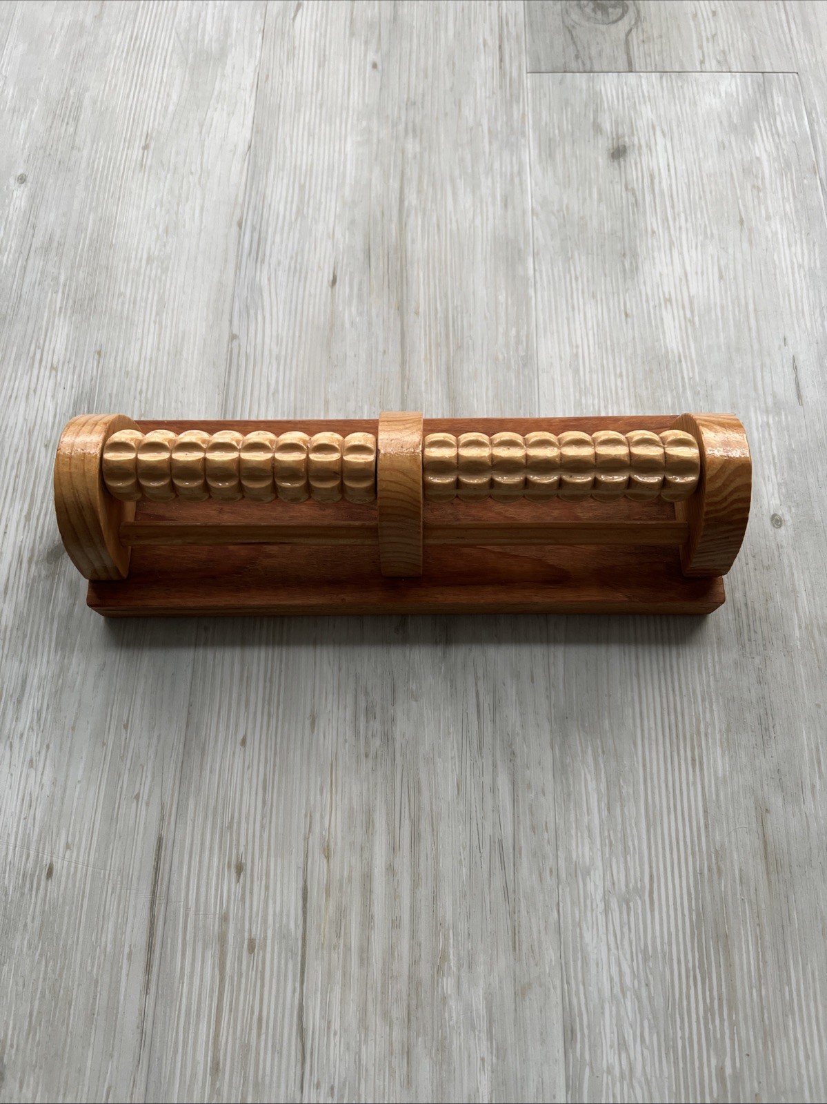 Massage Rolle Füße Holz