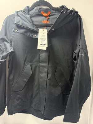 Merrill Women s Black Whisper Rain Jacket Waterproof NWT Ex small 543 