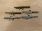 HASBRO GI JOE G.I. JOE Weapons & Parts - 1984 Accessory Bazooka - Lot of 5